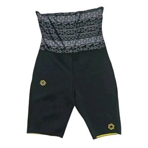 Zaggora Foldover Hot Pants Women XL Weight Loss Neoprene Fat Burn Shorts